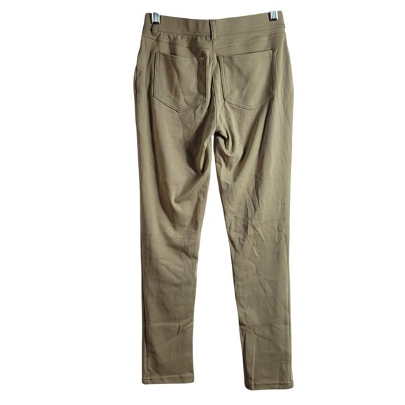 Nautica School Uniform Jeggings Khaki SZ 14 Pants Flat Front Pull On Pockets NWT - Picture 5 of 8